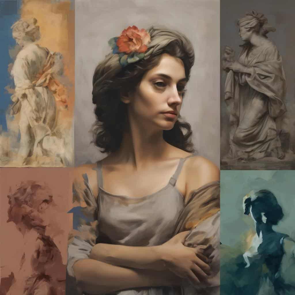 Καλλιτέχνες που άλλαξαν την πορεία της τέχνης, σύγχρονη πορτρέτα και κλασικά έργα ζωγράφων.